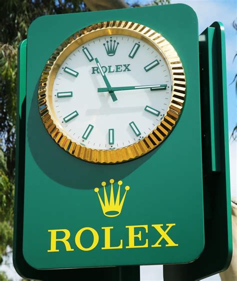 rolex clocks|rolex clock us open.